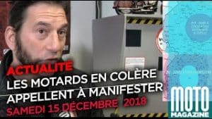 Manifestation FFMC le 15 décembre 2018 - Moto Magazine