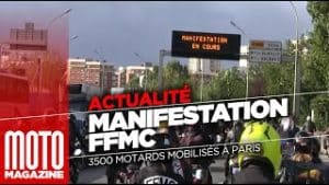 Manif FFMC - 3.500 motards en colère
