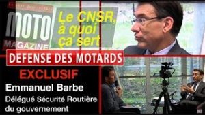 A quoi sert le CNSR ? - réponse d'Emmanuel Barbe, délégué à la sécurité routière
