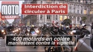 MANIF FFMC CONTRE L'INTERDICTION DE CIRCULER DES MOTOS (ZCR)