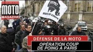 FFMC IDF : action coup de poing des motards à la maire de Paris