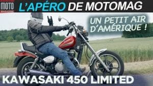 Kawasaki 450 Limited, étrange mais sympa ▶︎ Un Apéro avec Moto Magazine