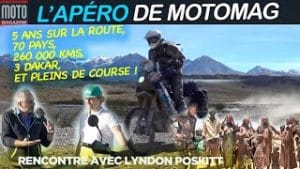Un apéro avec Lyndon Poskitt, pilote et aventurier ▶︎ Moto Magazine