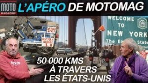 Easy Rider en Mob, l'Amérique en Peugeot 103 | Un Apéro avec Moto Magazine