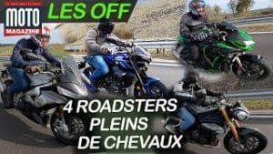 OFF de Moto Magazine ► 4 gros Roadsters de 166 à 200 ch