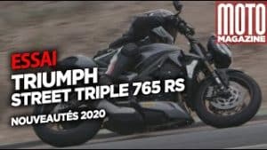Triumph Street Triple 765 RS 2020 - Essai Moto Magazine