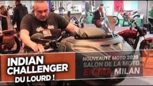 INDIAN CHALLENGER DARK HORSE et CHALLENGER LIMITED   EICMA 2019 nouveautés moto 2020
