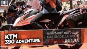 KTM 390 Adventure - nouveautés moto 2020 - EICMA 2019