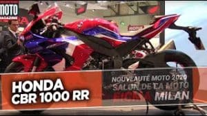 HONDA CBR 1000 RR - ça promet ! Salon EICMA Milan 2019