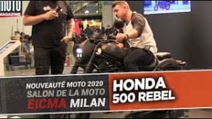HONDA CMX 500 REBEL - nouveautés moto 2020 - EICMA 2019