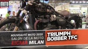 TRIUMPH BOBBER TFC - SALON MILAN EICMA