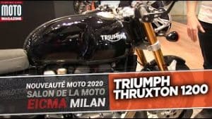 TRIUMPH THRUXTON 1200 RS - SALON MILAN EICMA