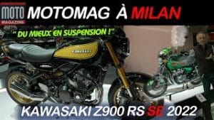 KAWASAKI Z900 RS 2022 Salon Milan | Moto Magazine