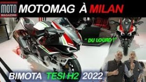 Nouveautés Bimota TESI H2 MILAN 2022 | Moto Magazine (EICMA)
