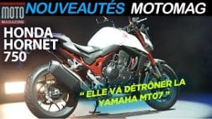 La Honda Hornet 750 va détrôner la Yamaha MT-07  ▶︎ Moto Magazine