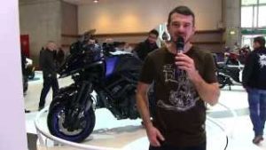 La Yamaha FJR 1300 présentée au Salon de la moto de Paris (2015)
