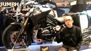 Salon moto Paris 2011 : Triumph 1200 Tiger