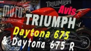 Triumph Daytona 675 et Daytona 675 R : plus puissance, plus légère !