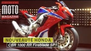 Honda CBR 1000 RR Fireblade SP1 2017 : perte de poids et gain de puissance