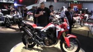 Honda Africa Twin, Honda 500 CBX et  Honda CB500F - nouveautés 2016 du salon de Milan