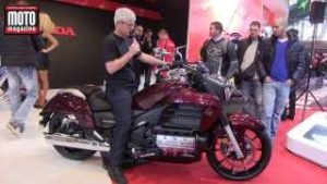 Salon moto de Paris : Honda F6C, une Gold mise à poil pour 2014 !!!