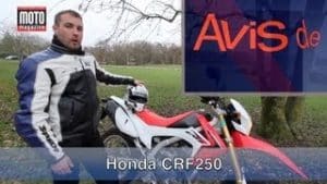 Honda CRF 250 : l'avis de Seb, lecteur essayeur Moto Magazine !