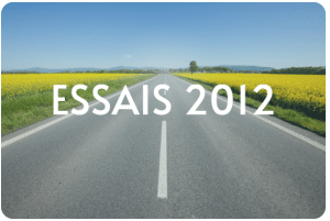 ESSAIS 2012