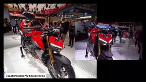 Ducati Panigale V2 et V2 S Milan 2024
