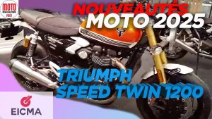 Triumph speed twin 1200, nouveauté salon de Milan