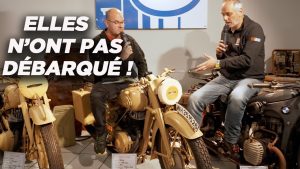 Les motos qui n'ont pas fait le débarquement