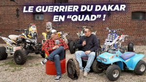 Un guidon ; un moteur. du vent dans la tronche et vice-champion du monde