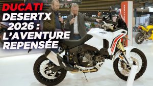 Nouvelle Ducati DesertX 2026 : ce qui change vraiment