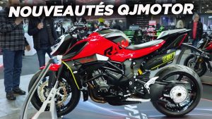 QJMotor : SRT 450 RX, 800 RX, 125 DX et SRK 921