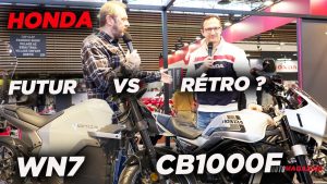 Honda CB1000F vs WN7 : le choc de deux visions de la moto